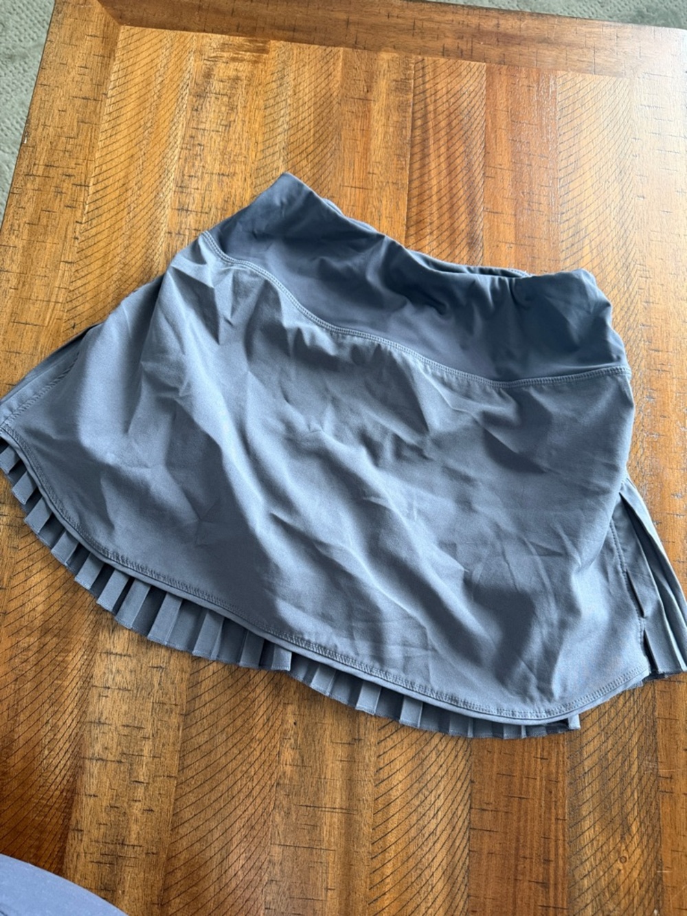Women's Active Pleated Tennis Skort - Slate Gray